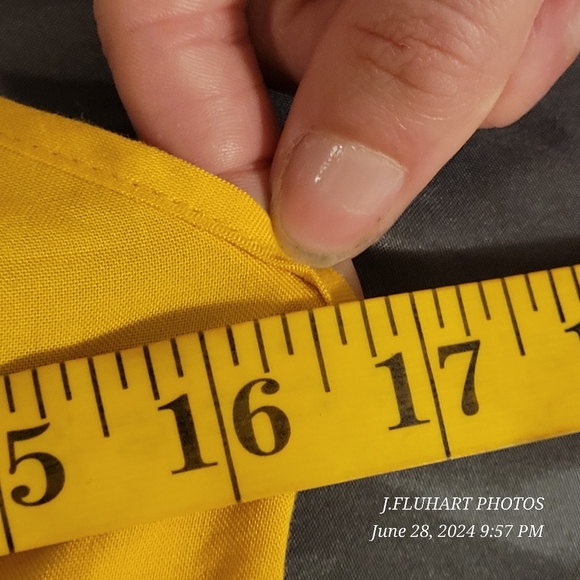 FOREVER 21 YELLOW JUMPSUIT SZ SMALL FEELS SO SOFT AND SILKY NWT - Picture 5 of 12